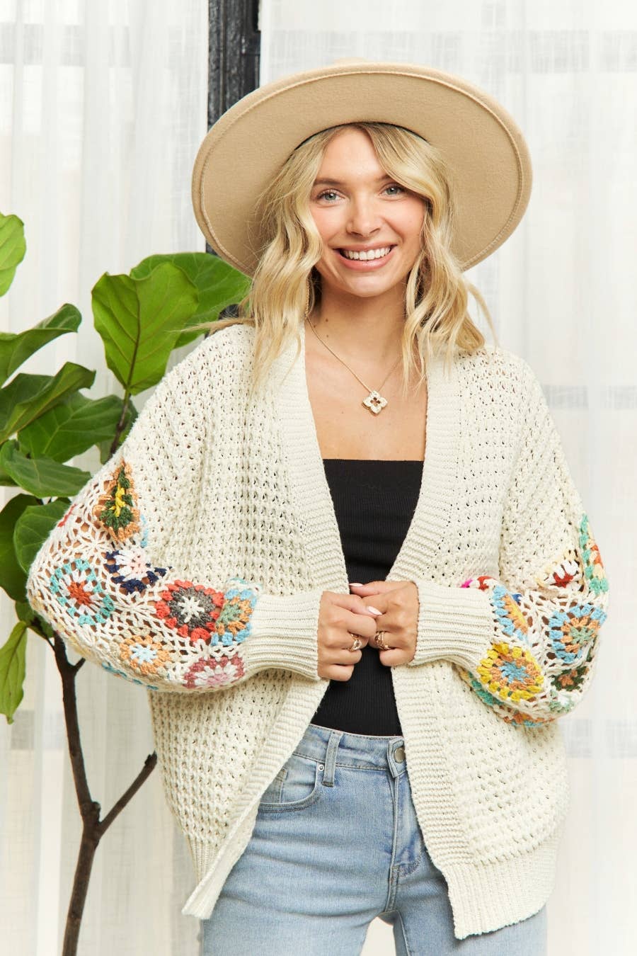 MULTI PATTERN CARDIGAN