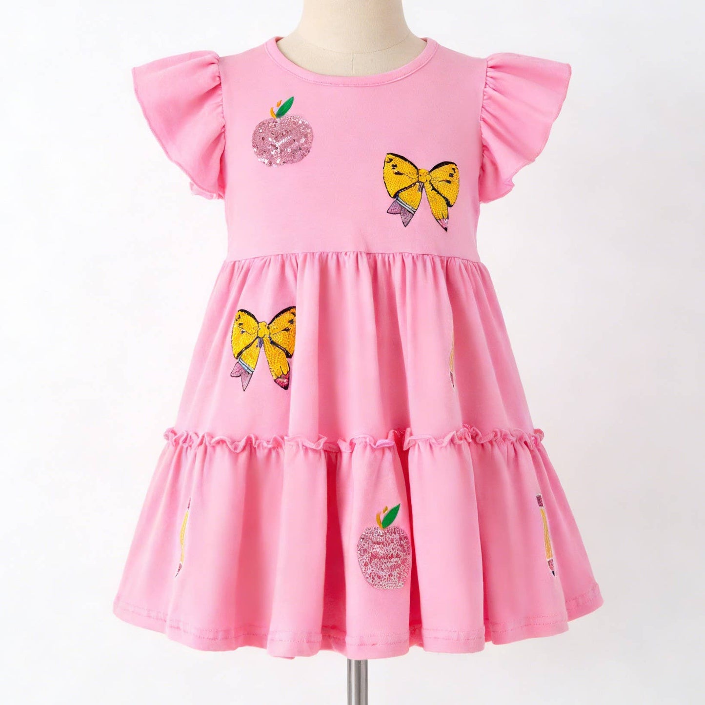 Teacher's Pet Sequin Girls Dress