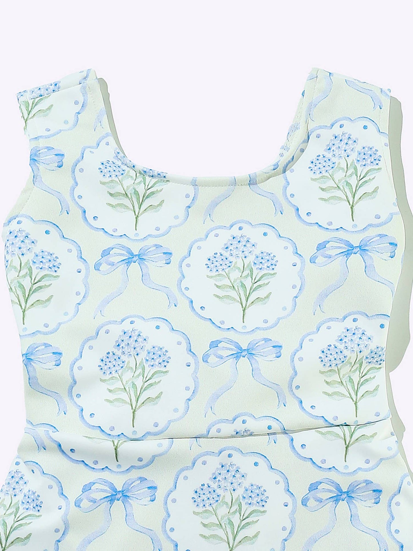 Hydrangea Athletic Girls Dress