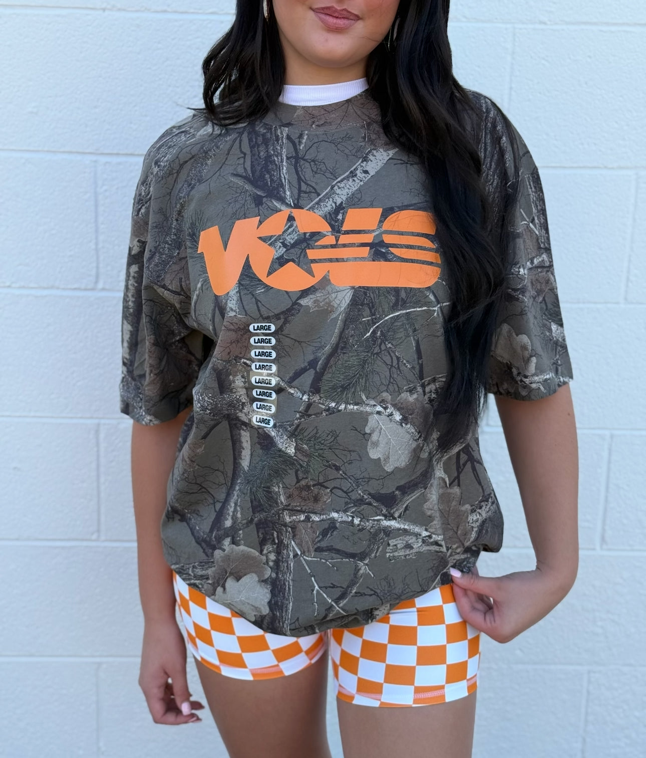Dark Camo Vols Tall Tee