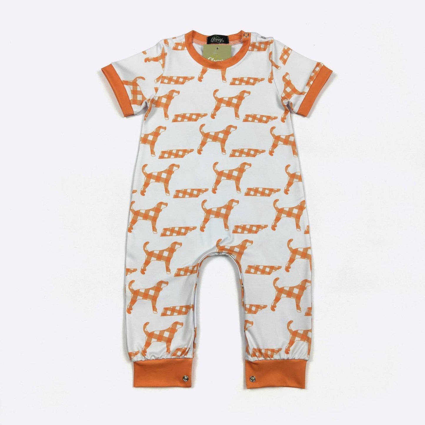 Checkered TN Boy Romper