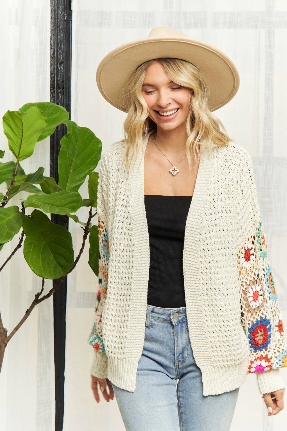 MULTI PATTERN CARDIGAN