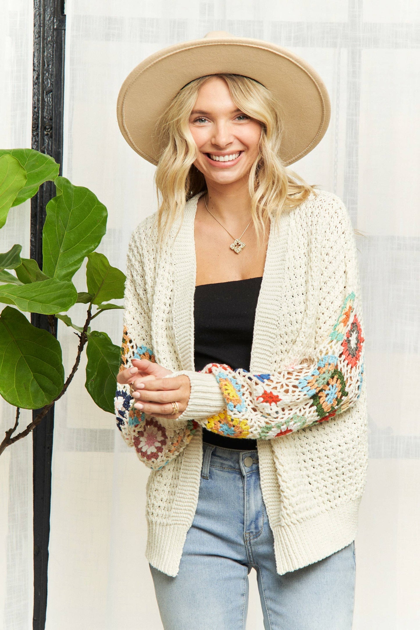 MULTI PATTERN CARDIGAN