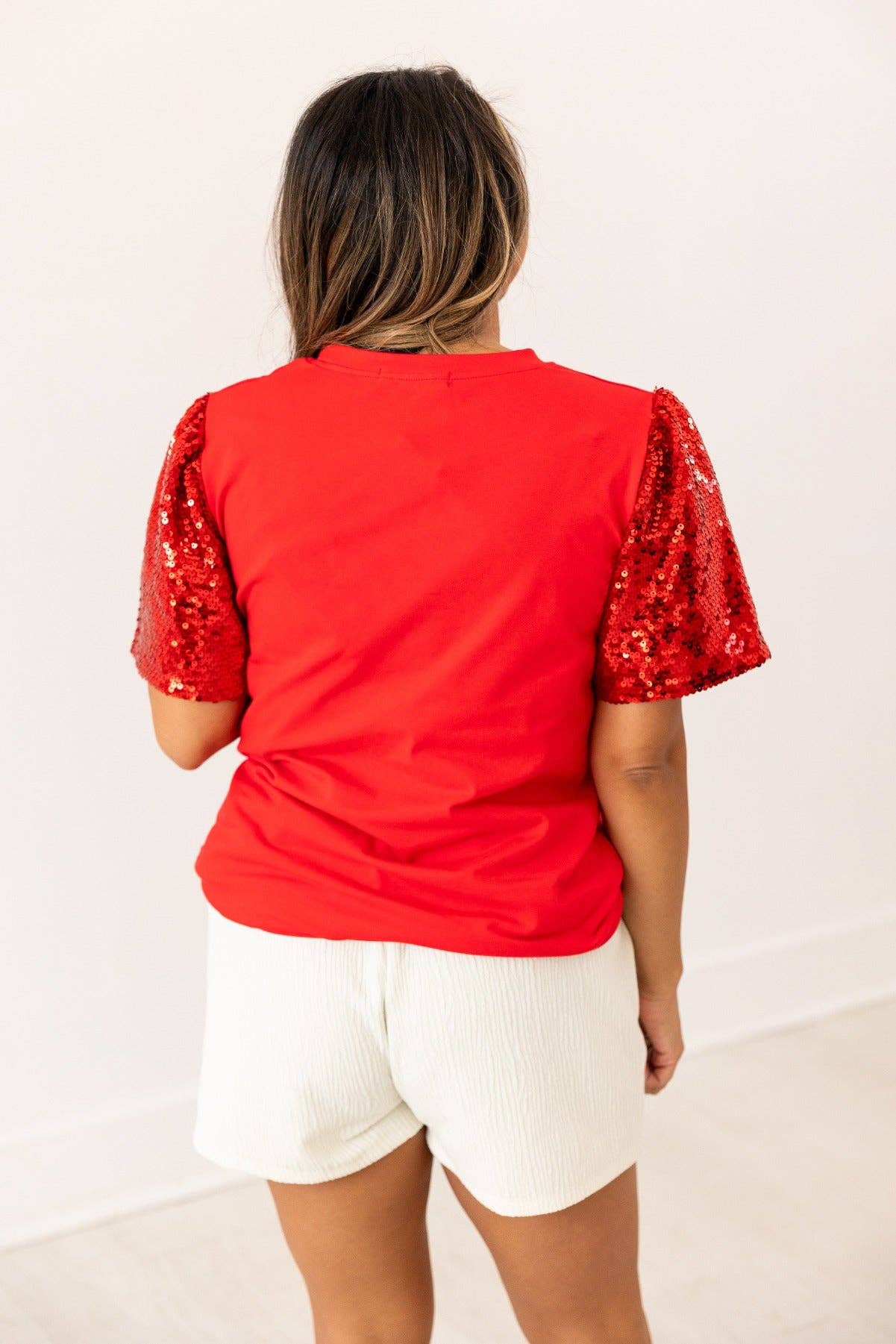 The Princess Top, Red