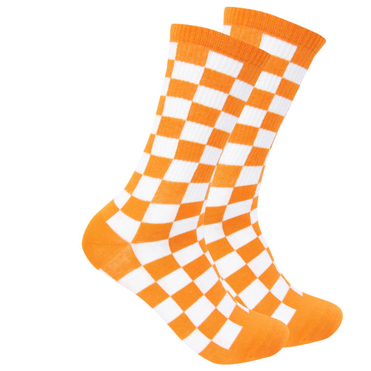 Checker Tennessee Ribbed Socks