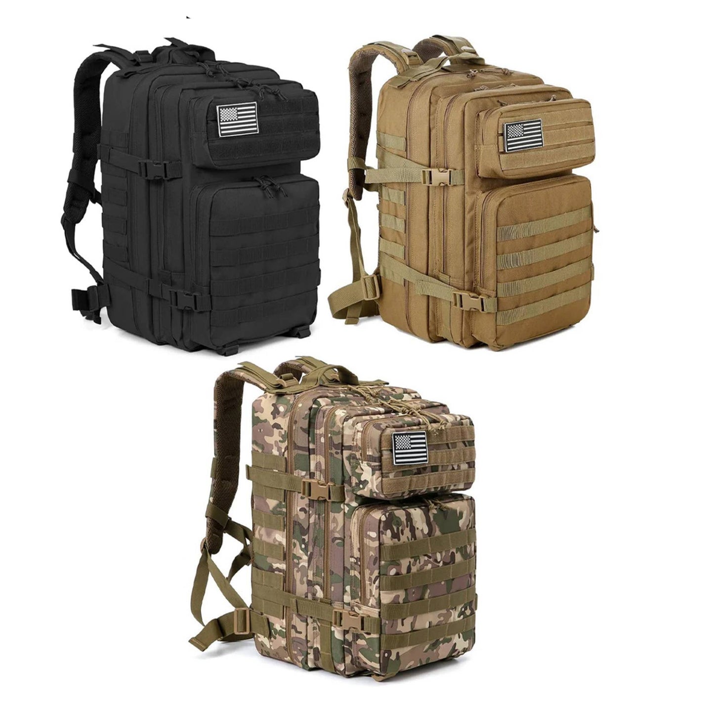 Large Military Army Tactical Backpack