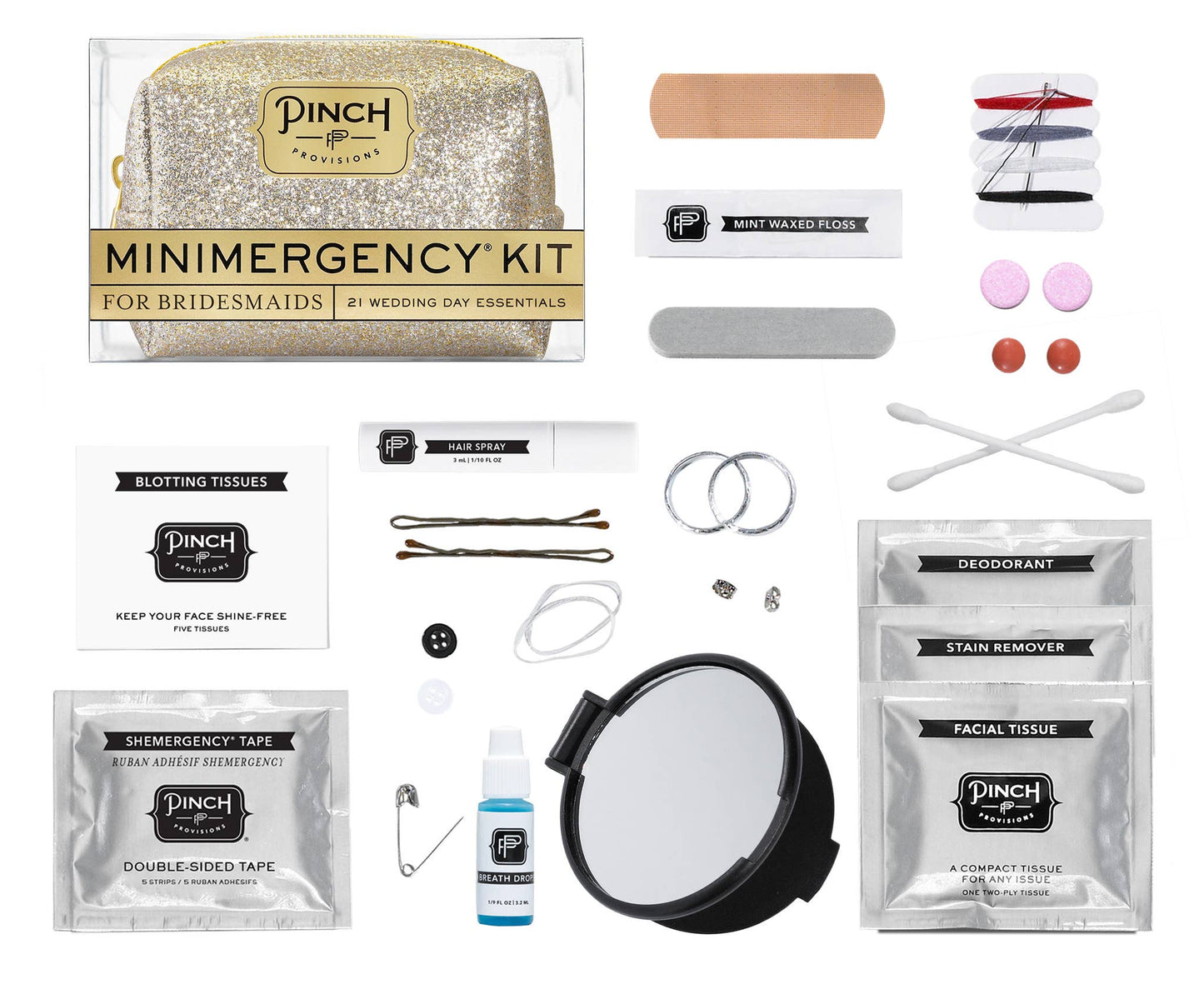Minimergency Kit for Bridesmaids | Wedding Gifts