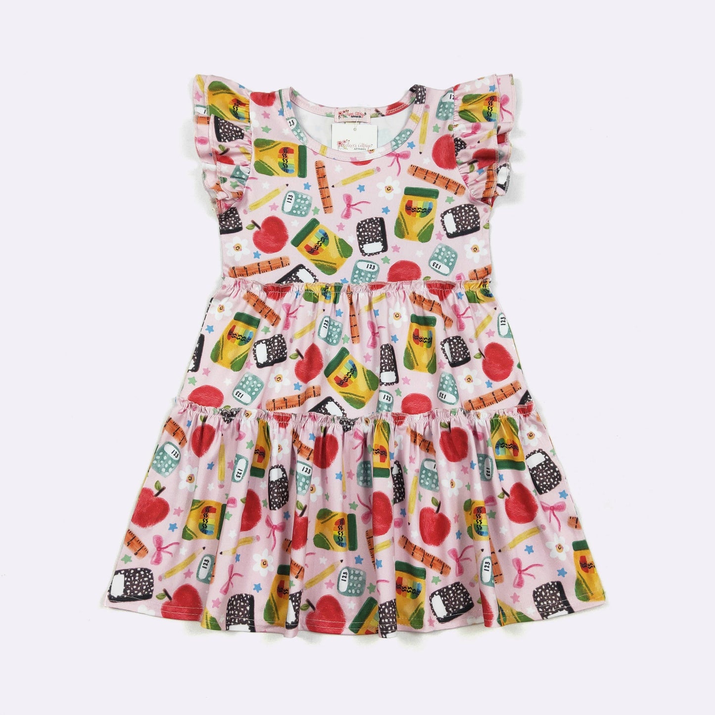 Calculator Cutie Girls Dress
