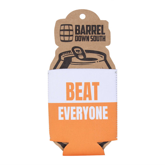 Orange/White Beat Everyone Can Cooler