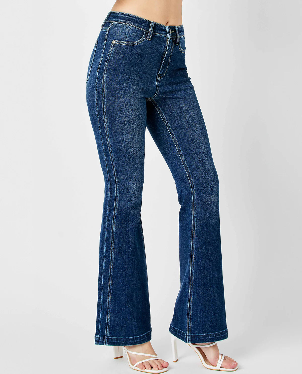 JUDY Blue HW Angle Seam Flare