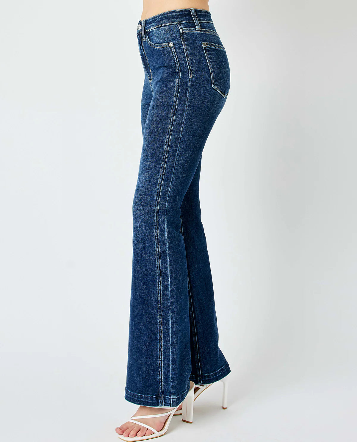 JUDY Blue HW Angle Seam Flare