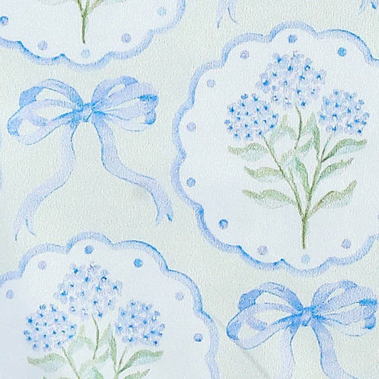 Hydrangea Baby Romper