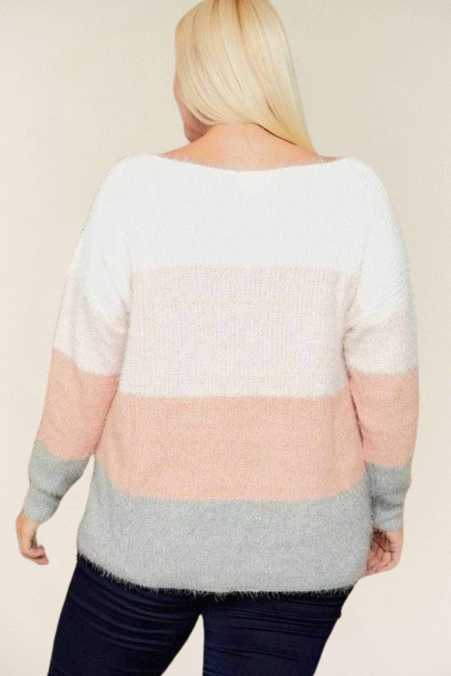 PLUS COLOR BLOCK TOP