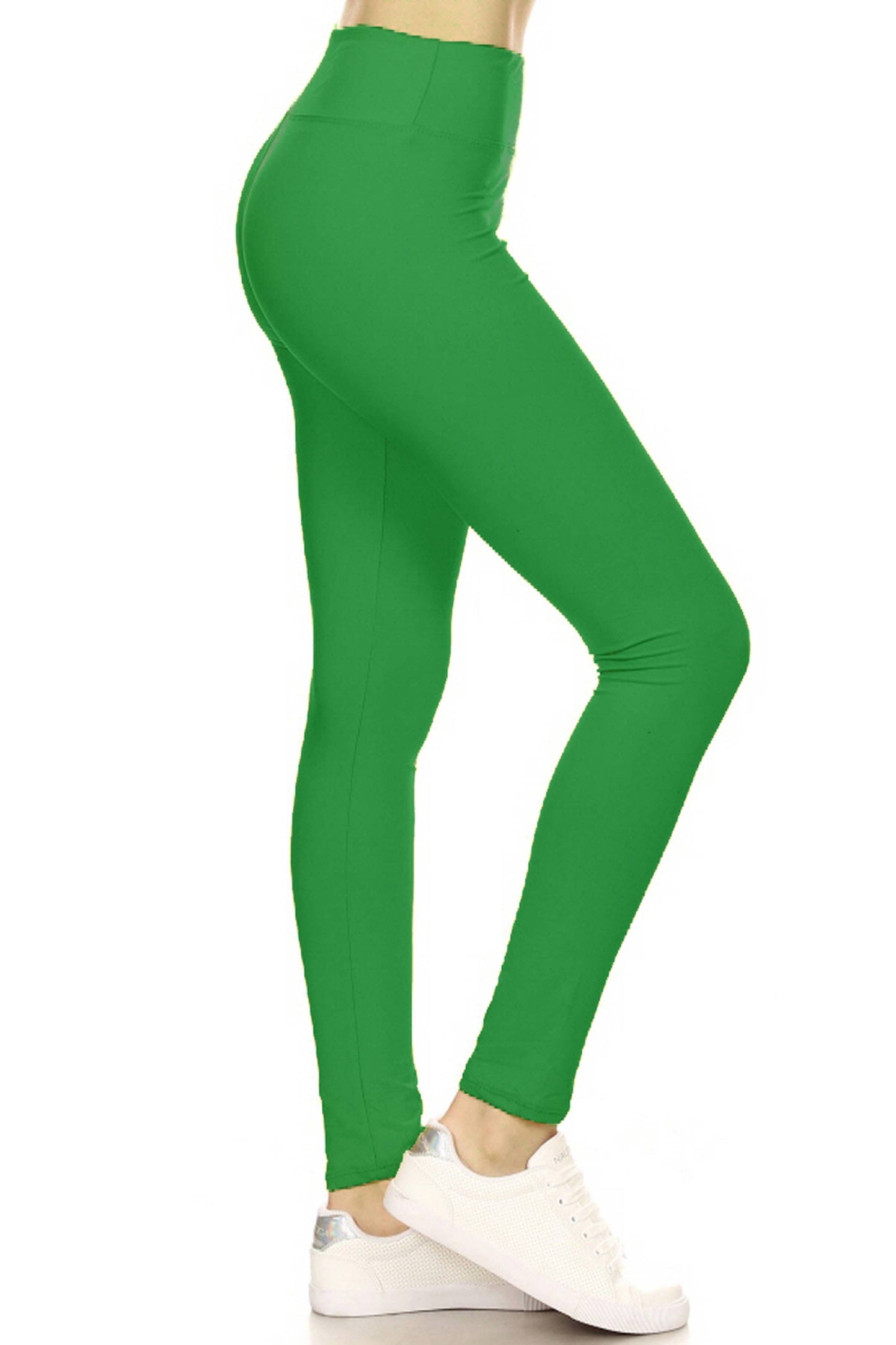 3" Yoga Band Buttery Soft Solid Leggings (S-XL)