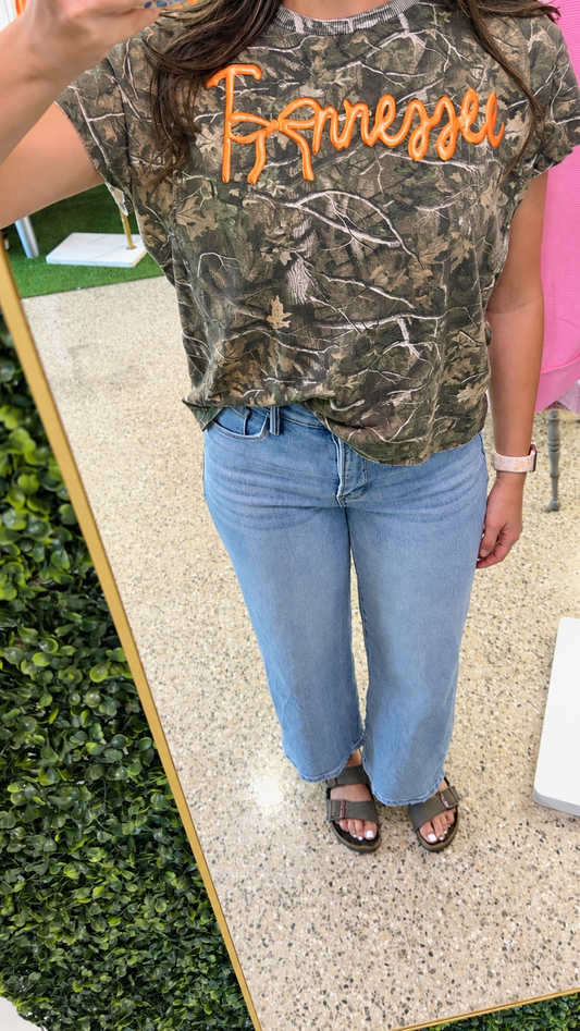 Camo Metallic tee
