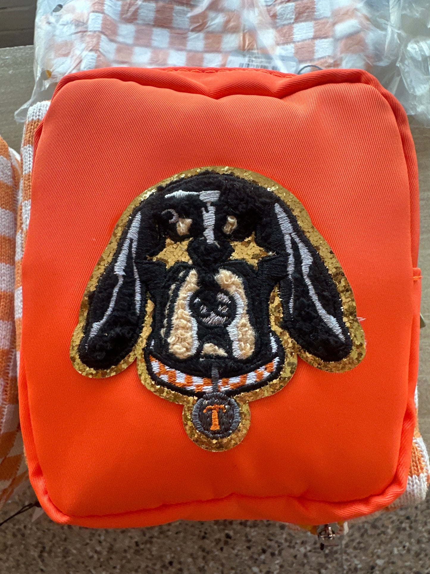 Smokey Orange Nylon Bag