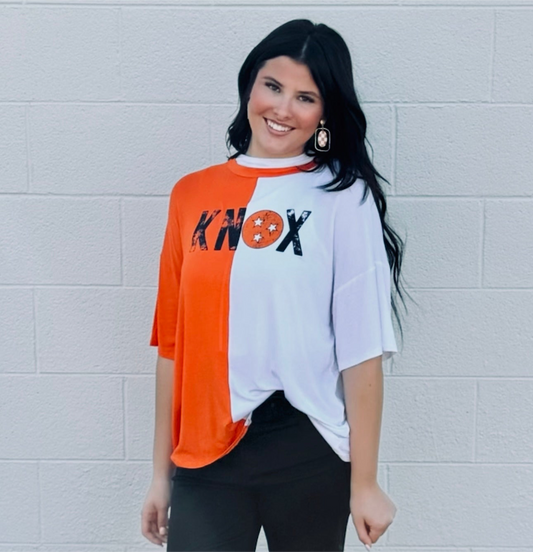 KNOX Split Tee