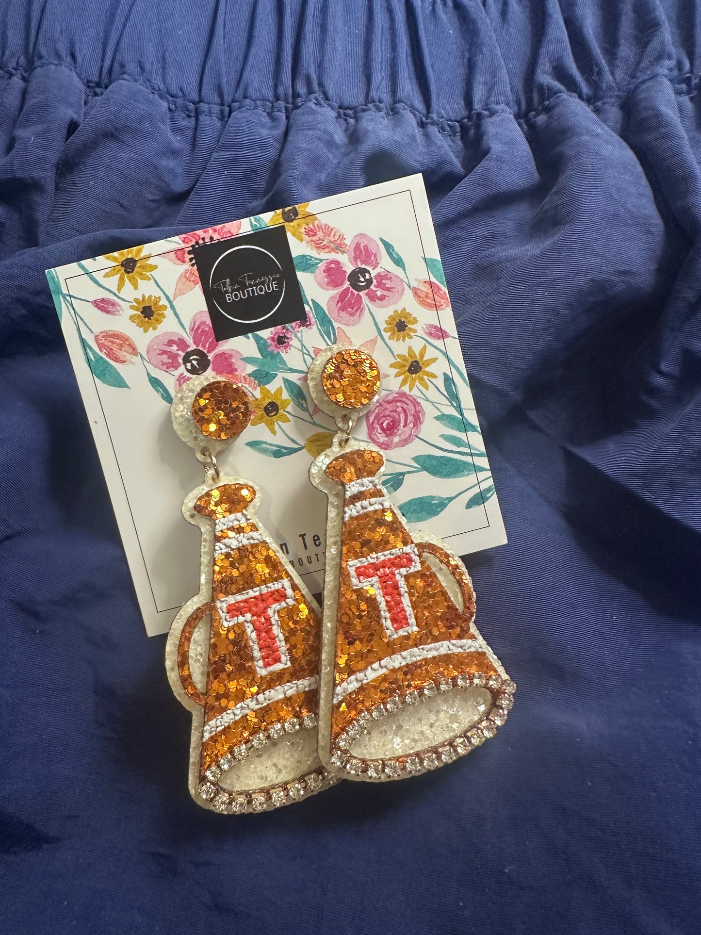 Glitter Gameday Earrings