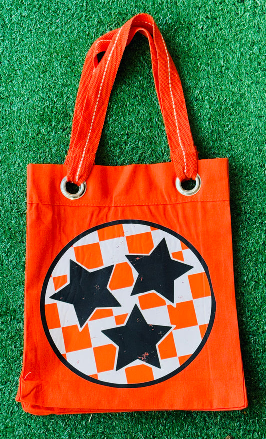 Tri-star Canvas Tote