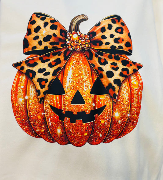 Boujee Pumpkin Sweatshirt - Ivory
