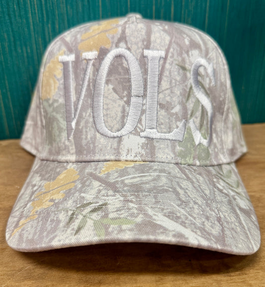 White Camo VOLS hat