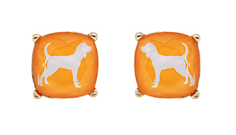 Gameday Hound Dog Stud Earrings
