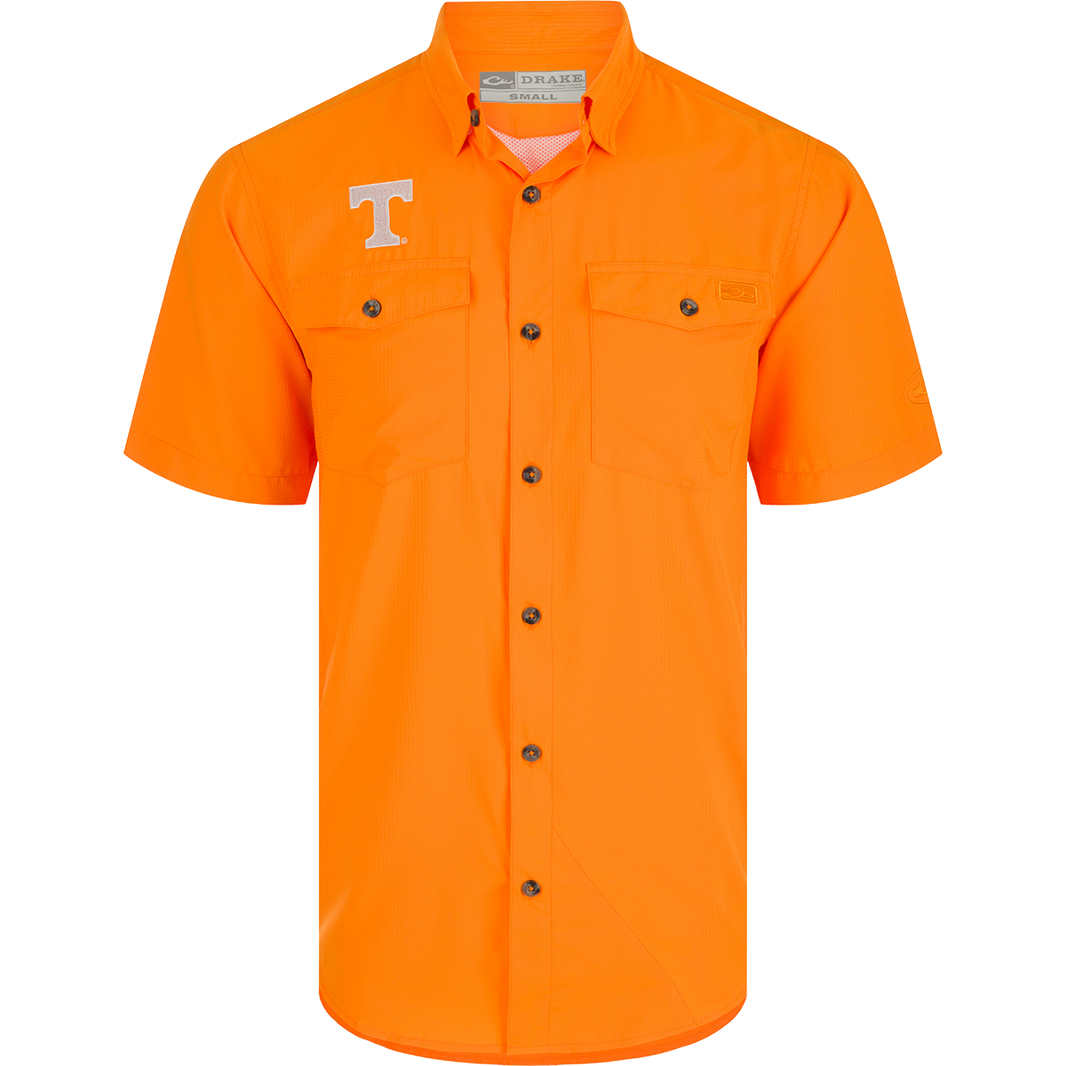 Tennessee Orange Solid Short Sleeve Shirt