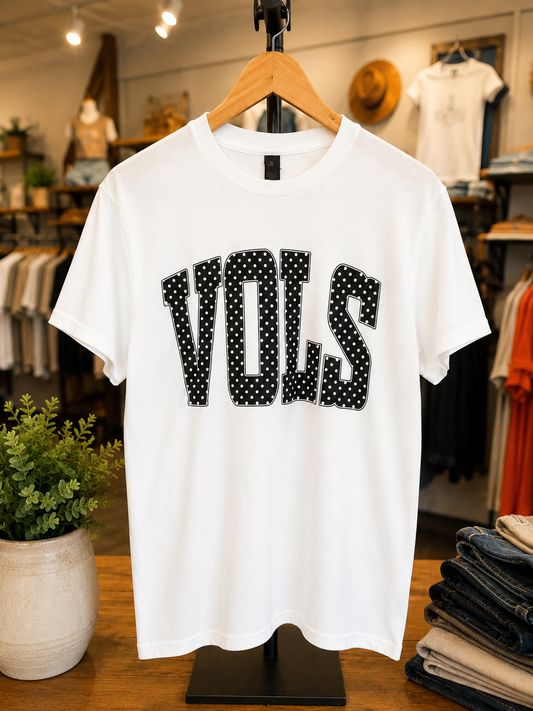 Gameday Vols Polka Dot T-shirt