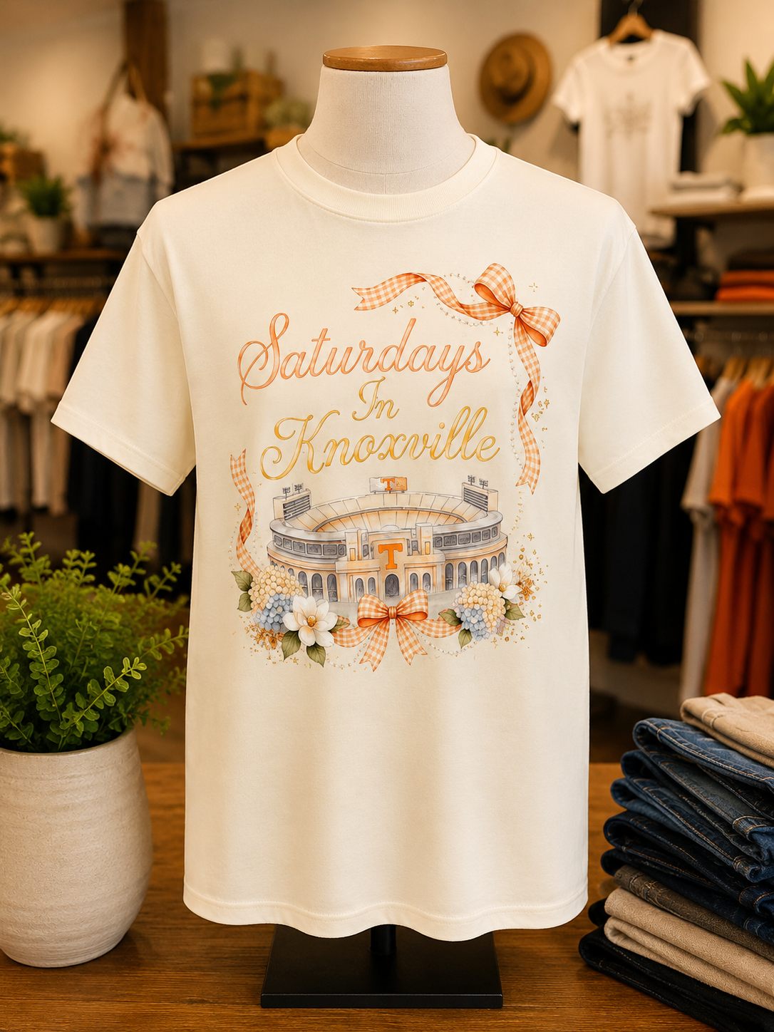 Saturdays in Knox with Bows T-shirt