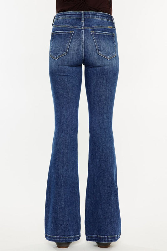 KANCAN - Mid Rise Flare Jeans