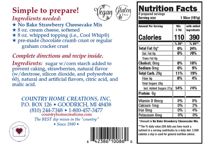 CHC Dessert Mix