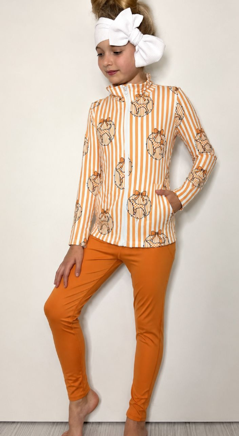 Preppy TN Stripe Atheletic Girls Set