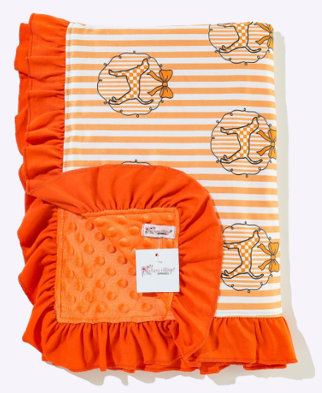 Preppy TN Stripe blanket