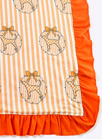 Preppy TN Stripe blanket