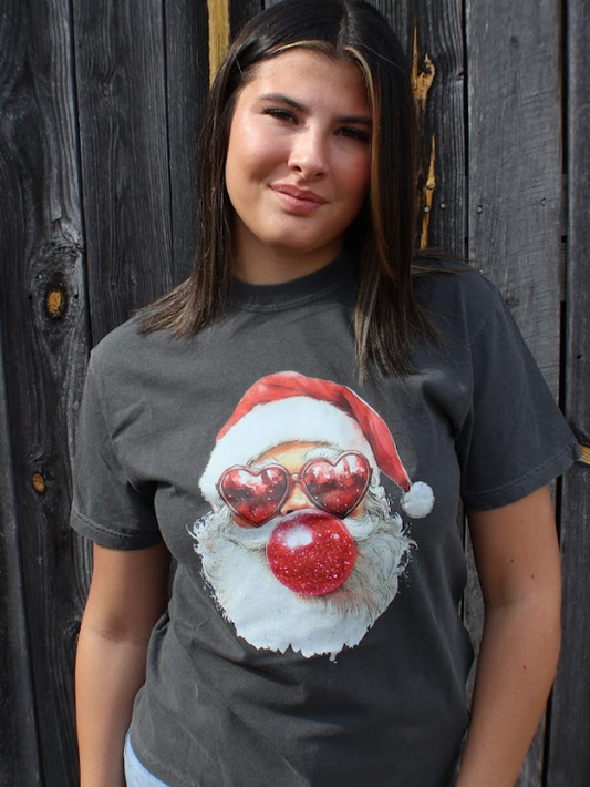 Red Bubble Santa Tee