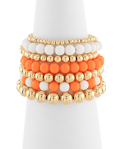 Gameday Multi Size Beaded Bracelet