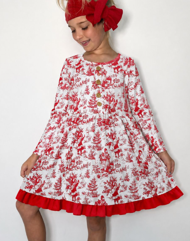 Girls Christmas Dress