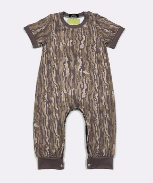 Bark Camo Romper