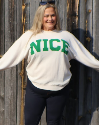 Naughty/Nice  Knit Long Sleeve