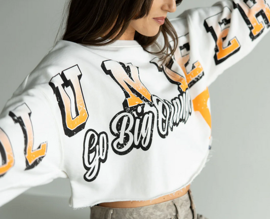 Tennessee Halftime Cropped Longsleeve