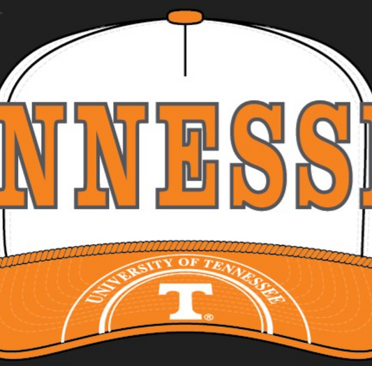 Tennessee Phipps Split Hat 5 Panel Canvas Baseball Hat