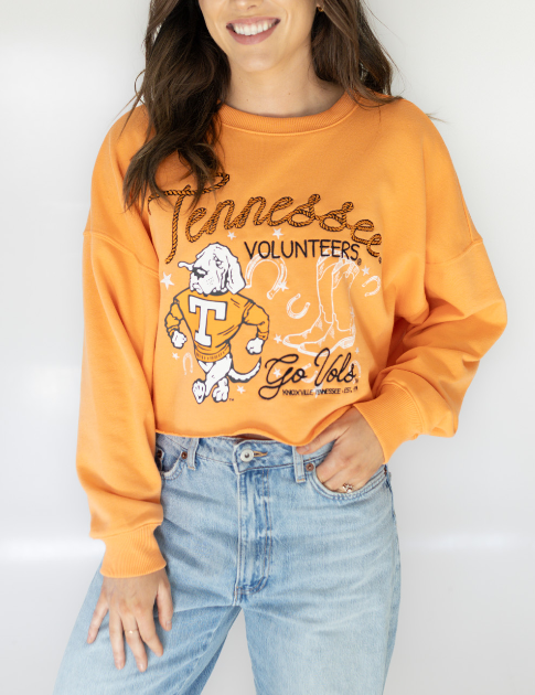 Tennessee Vault Vibe Cropped Longsleeve