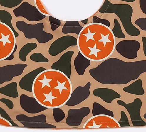 Tri Star Camo Baby Bib
