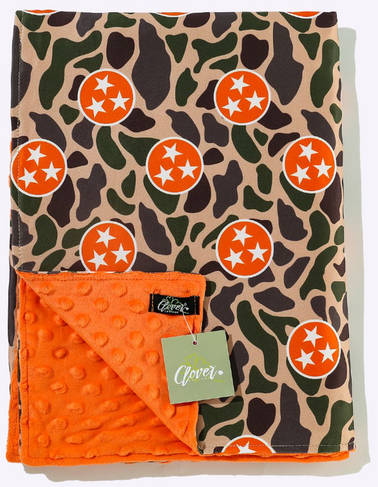 Tri Star Camo Blanket