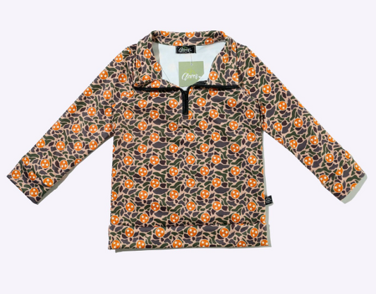 Tri Star Camo Boy Quarter Zip