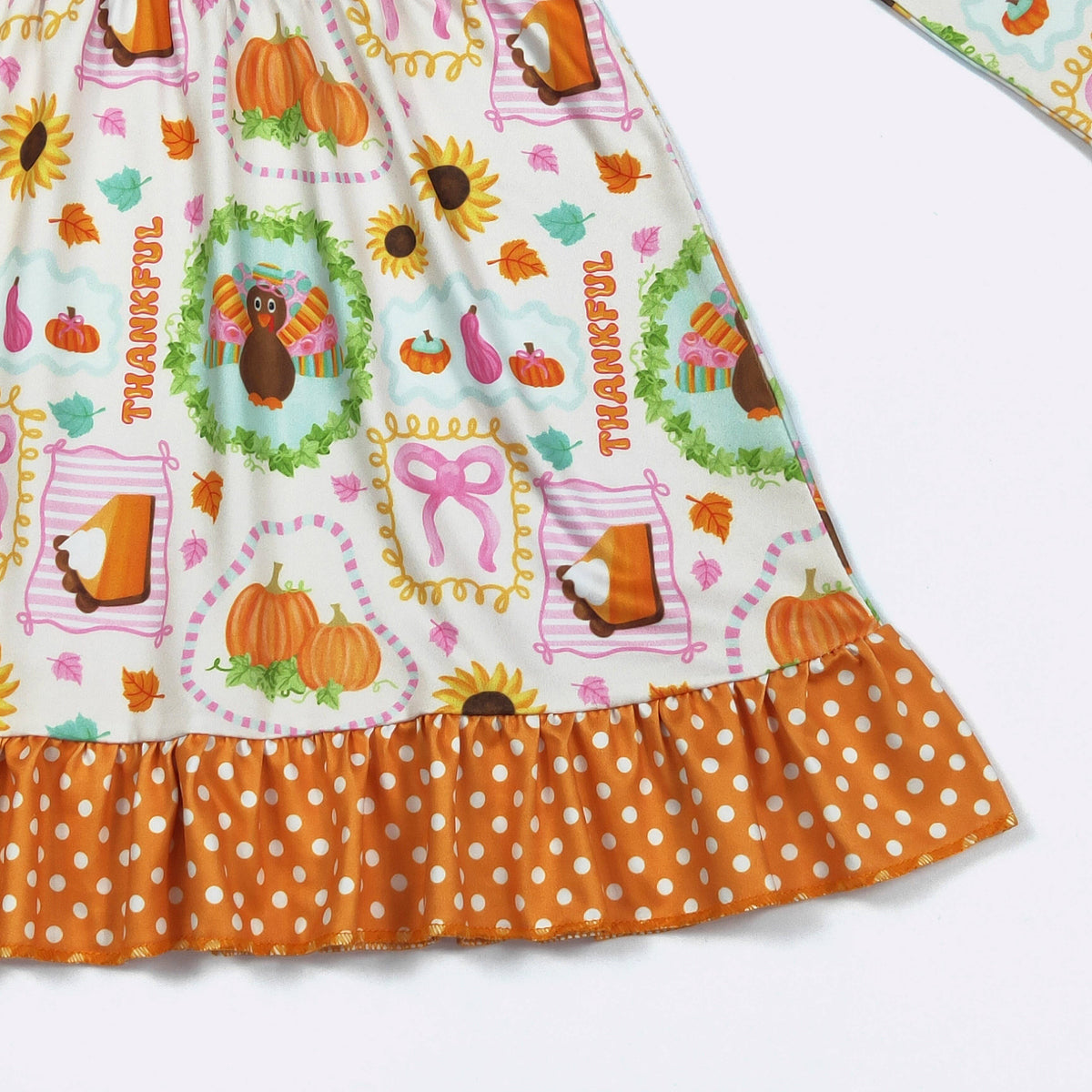 Thankful Turkey Girls Dress