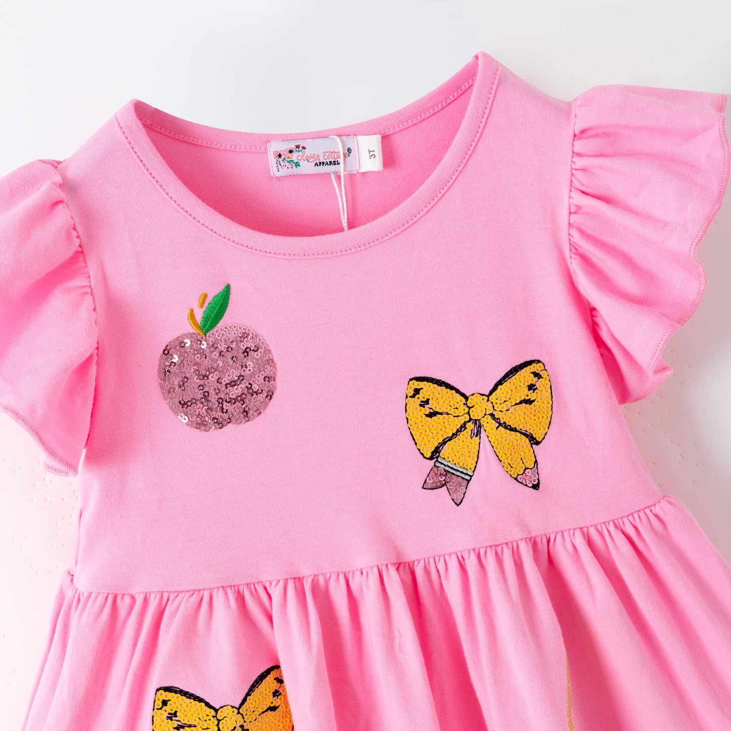 Teacher's Pet Sequin Girls Dress