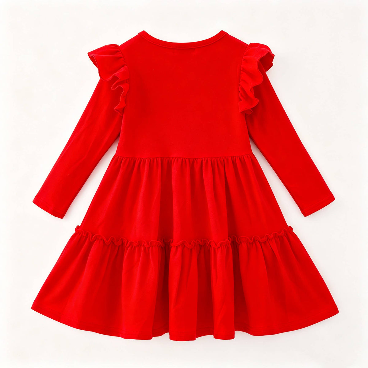 Candy Cane Sequin Girls Dress