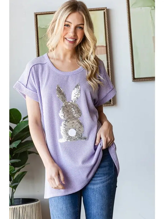 Easter Ribbed Top