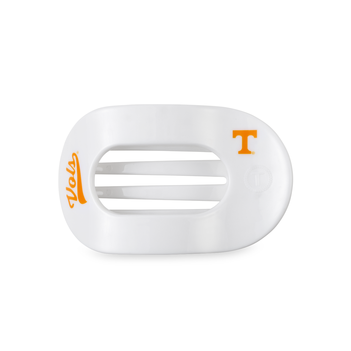 Flat Round Hair Clip | Medium | Go Vols!